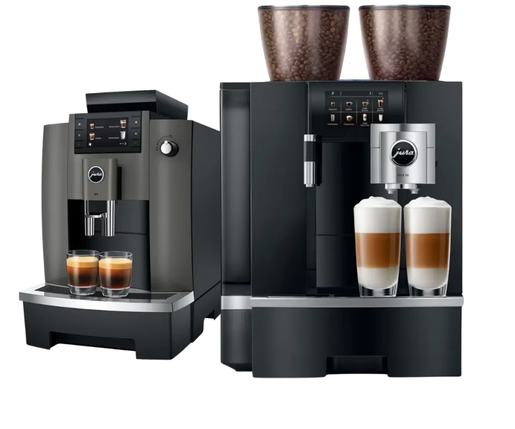 machine-cafe-pro-jura-bean2me Machine café jura pro W4 et Giga X8